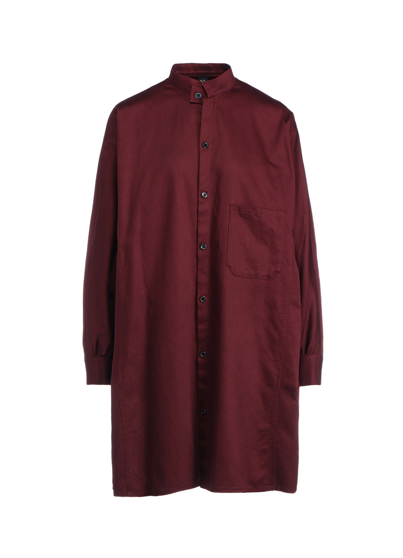 [Y's BORN PRODUCT] COTTON TWILL DEFORMED SLEEVE SHIRT