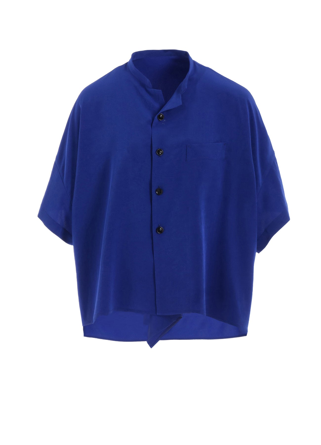 CREPE de CHINE HALF SLEEVE BOX SHIRT