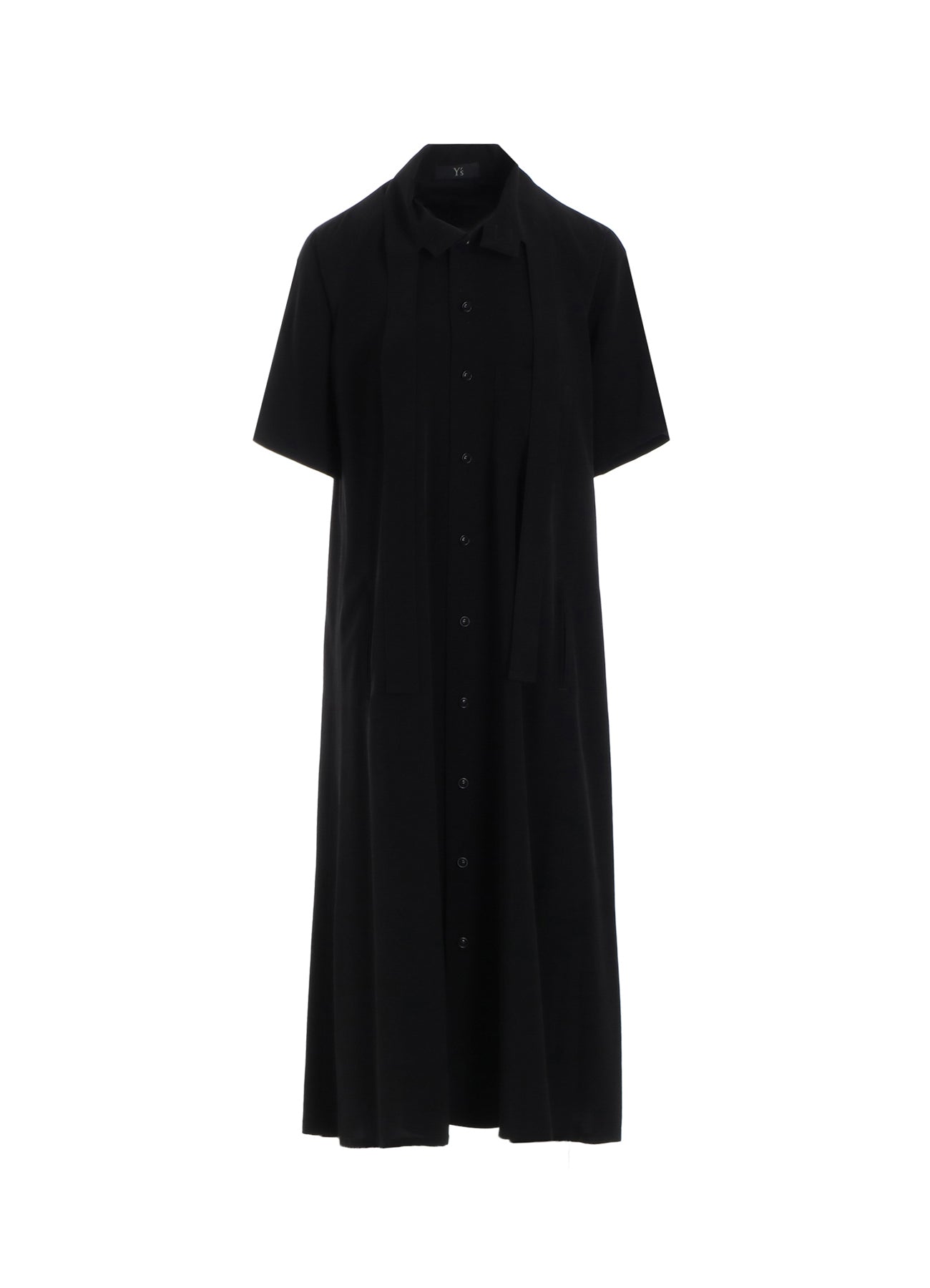 CREPE de CHINE BOW TIE RAGLAN DRESS