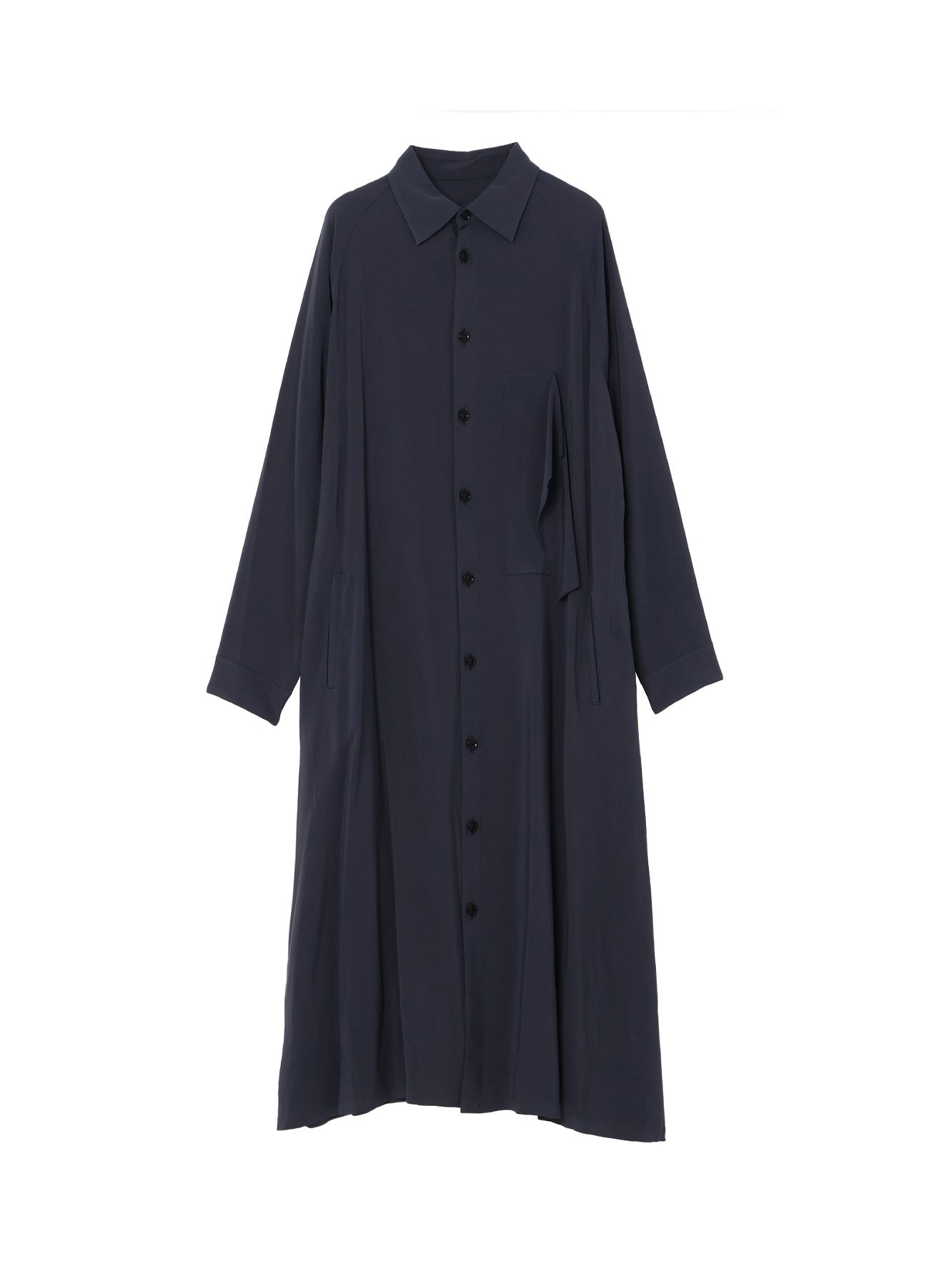 HARD TWISTED GABARDINE SHIRT DRESS
