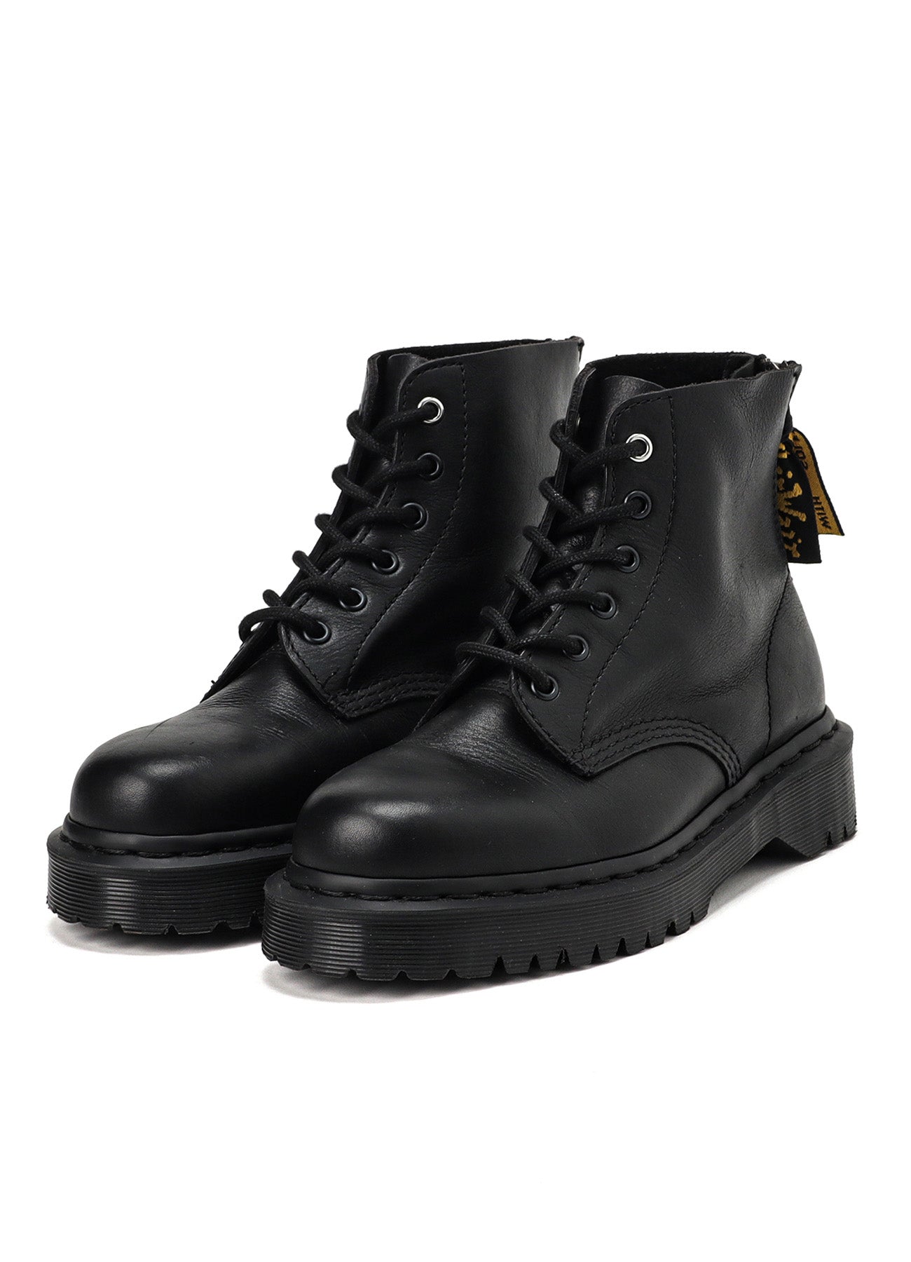 Y's × Dr. Martens 101 Y's BLACK CLASSIC CALF