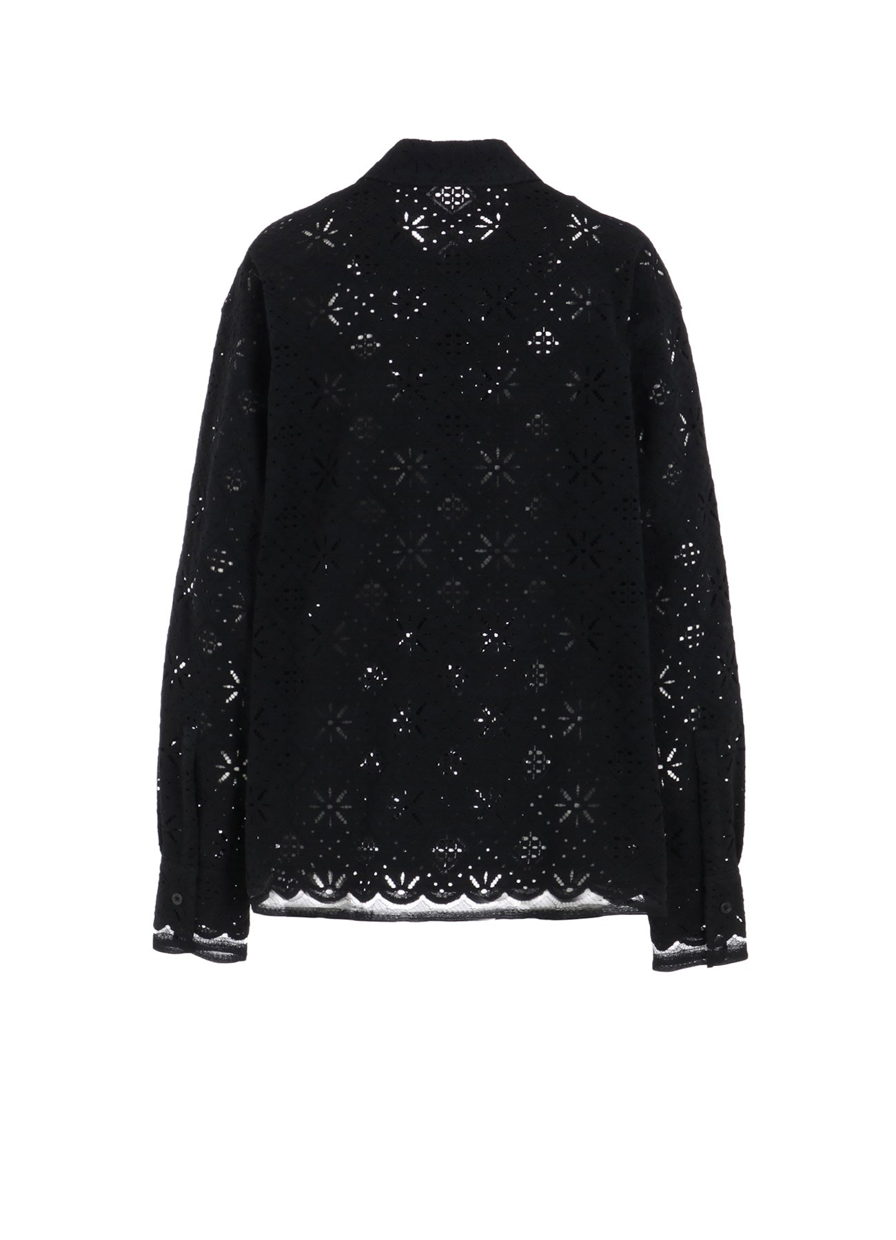 COTTON LACE REGULAR SHIRT