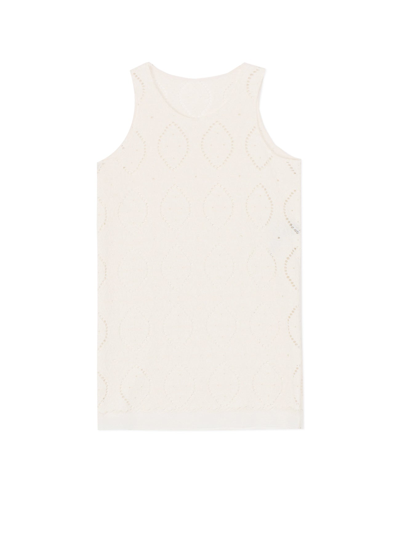 LACE SLEEVELES BLOUSE