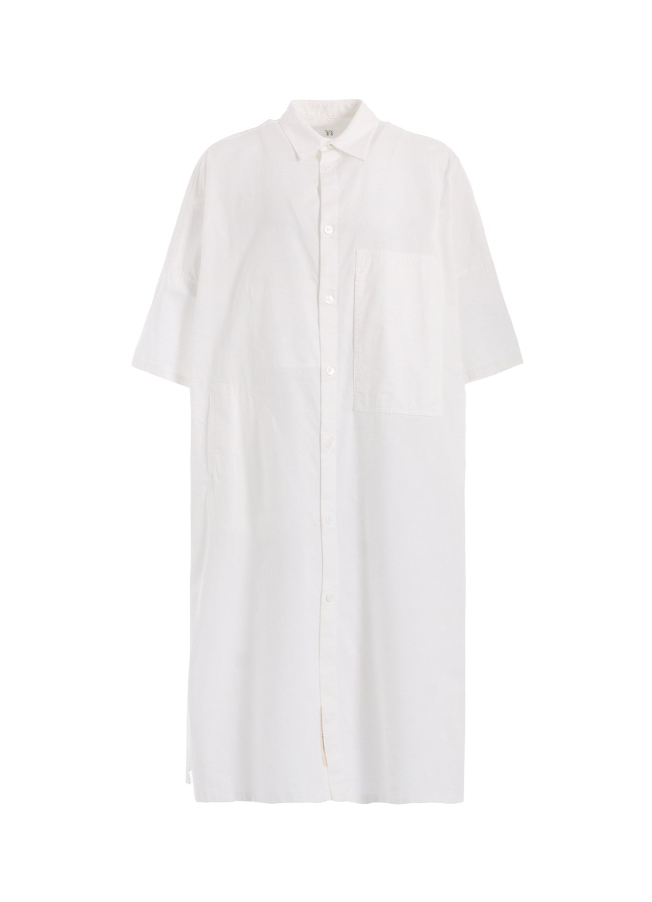 [Y's BORN PRODUCT] THIN COTTON TWILL BIG SHIRT DRESS