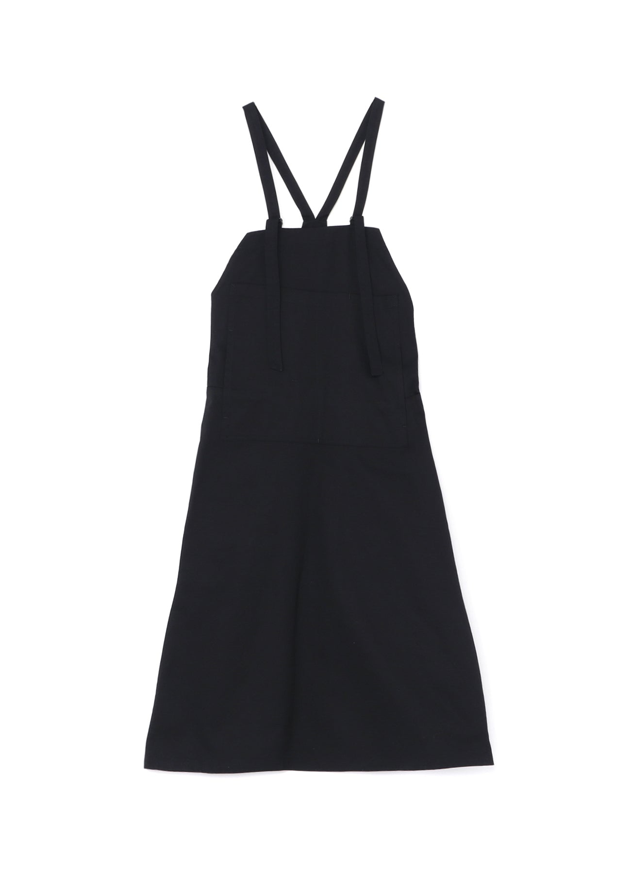 [Y's BORN PRODUCT] COTTON TWILL FRONT POCKET DRESS